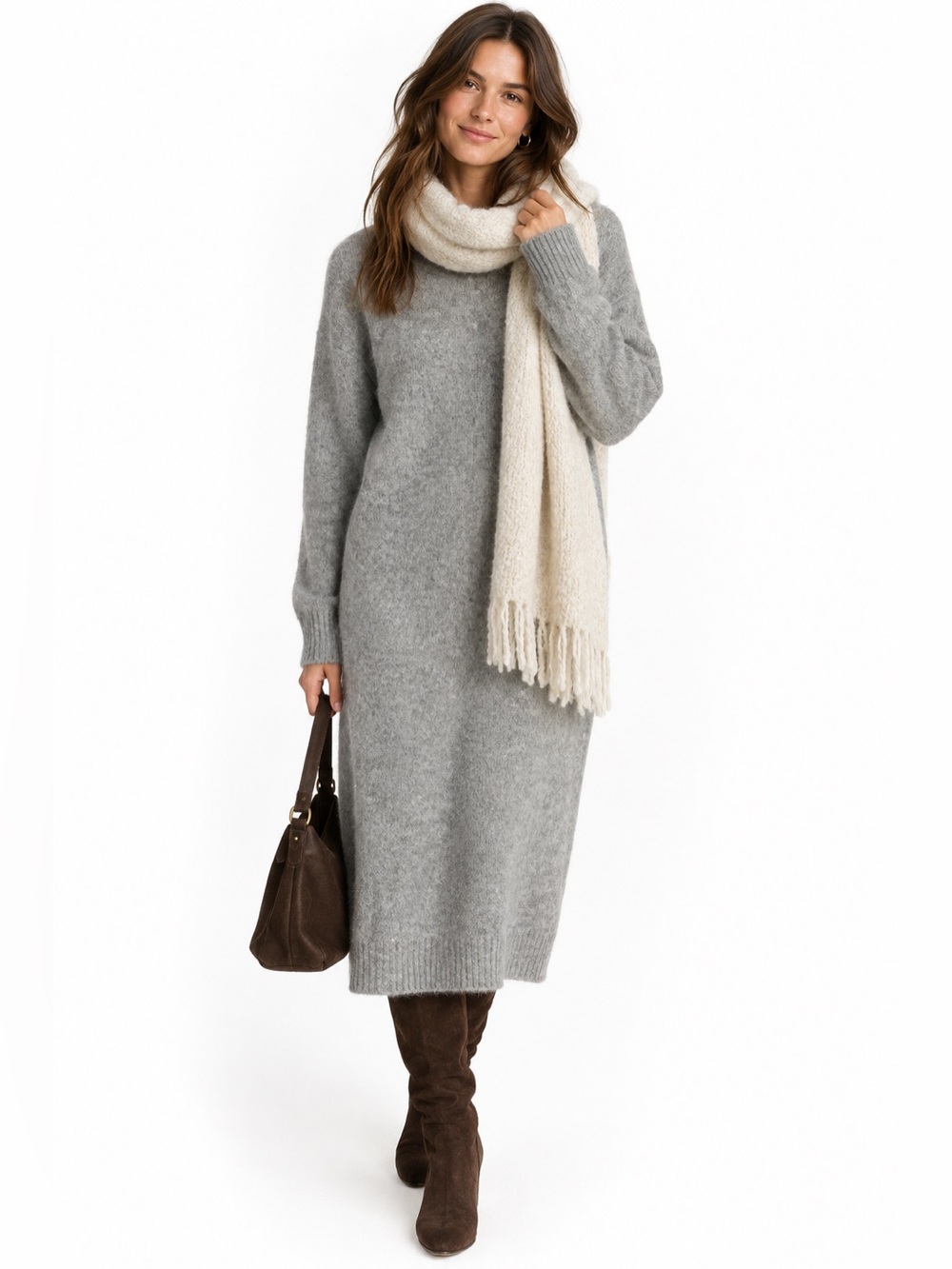 Uniqlo Wool Alpaca Dress